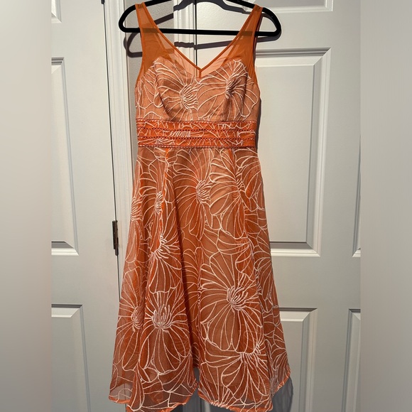 🧡ANTHROPOLOGIE CALENDULA DRESS by Moulinette Soeurs.🧡 Women’s size 4. - Picture 2 of 10